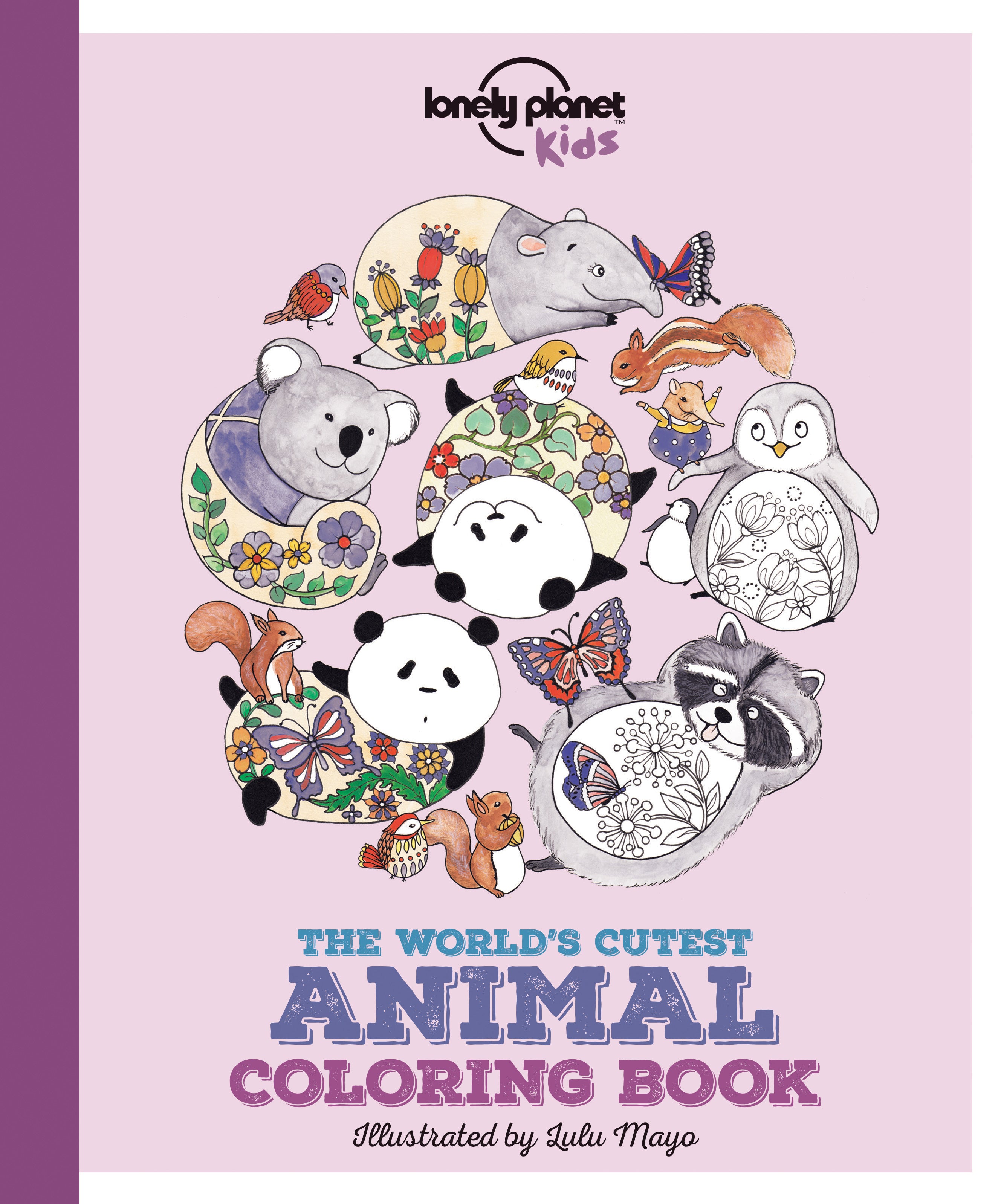The worlds cutest animal coloring book