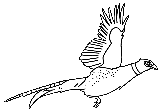 United clip art by phillip martin state bird of south dakota