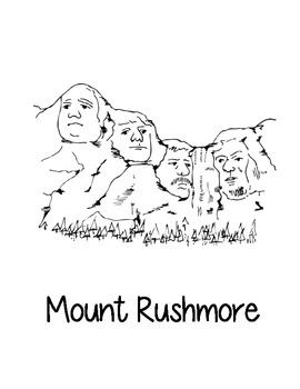 South dakota state coloring pages by loving life in kindergarten