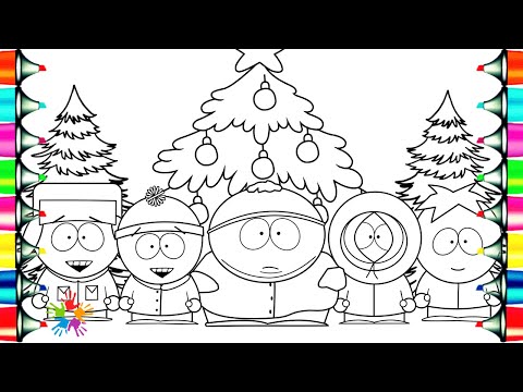Holiday coloring pages