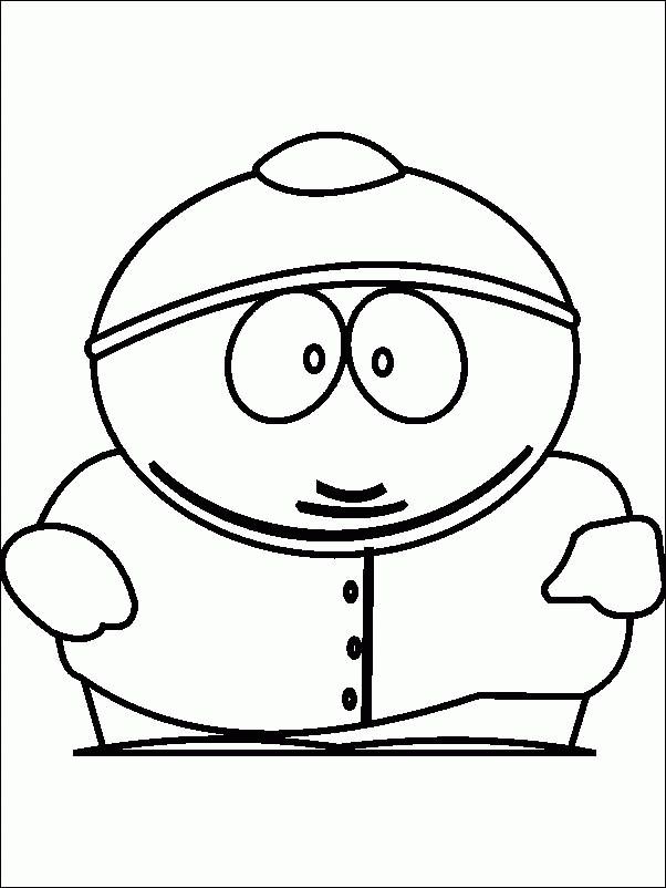 Free printable south park coloring page for girls