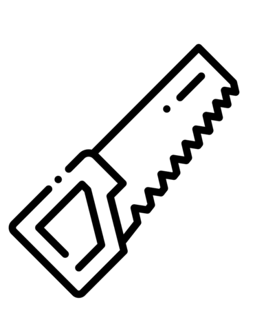 Building saw coloring page free printable coloring pages