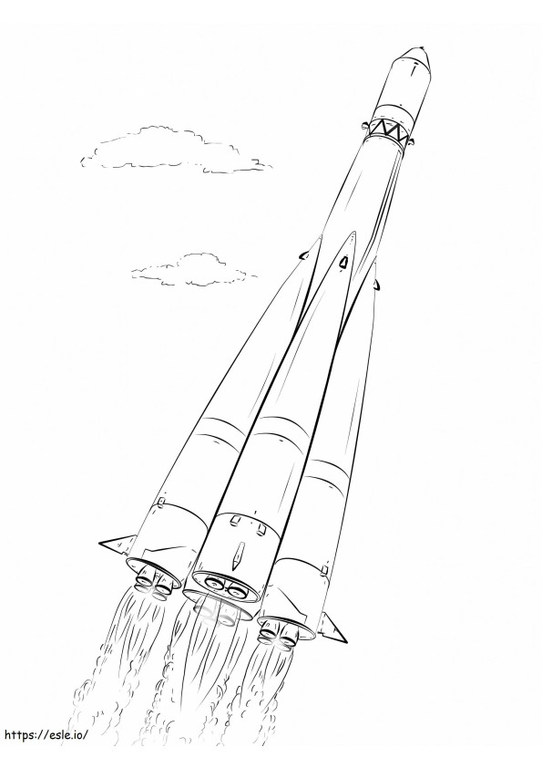 Space exploratn coloring pages