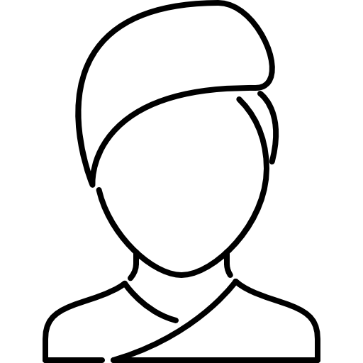 Spa coloring lineal icon