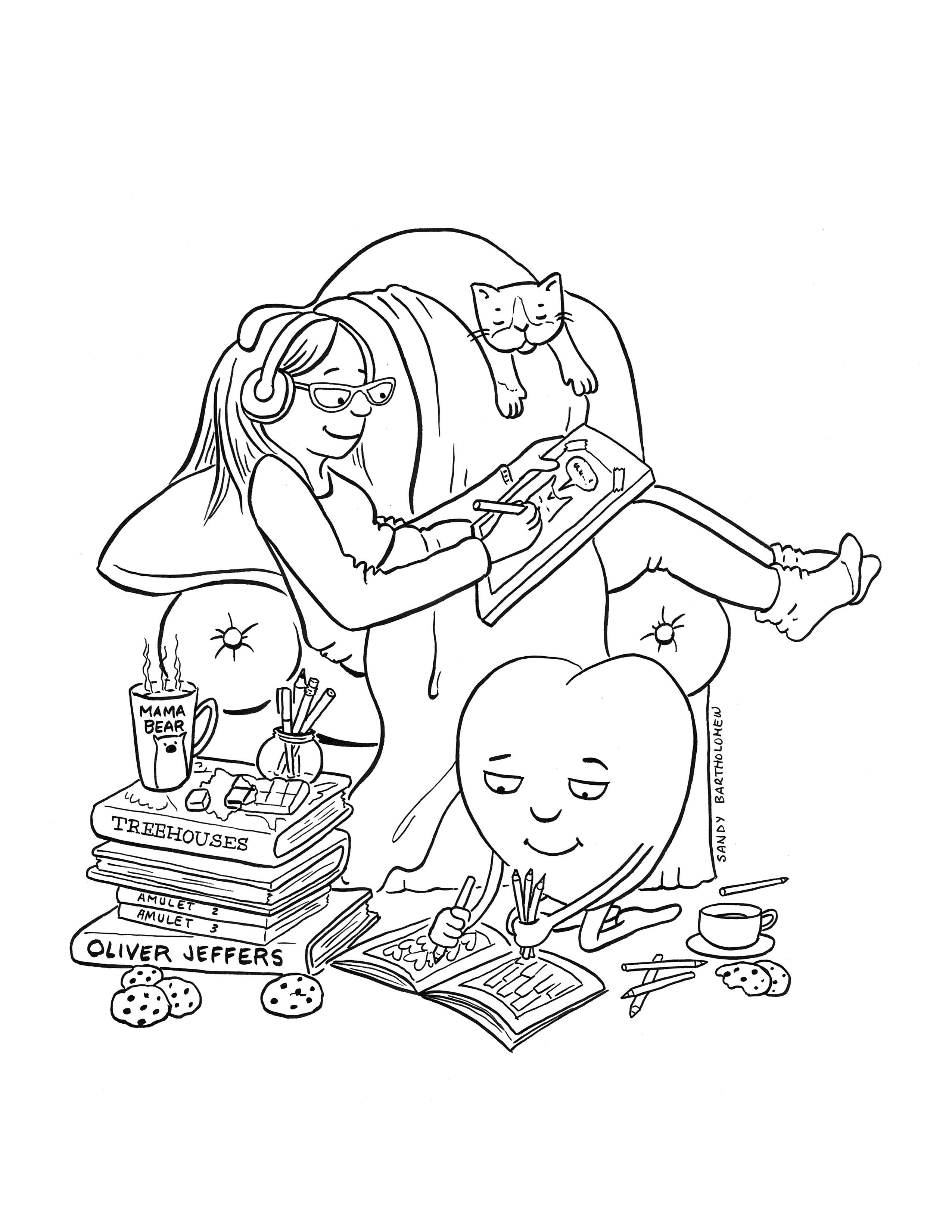 Coloring pages