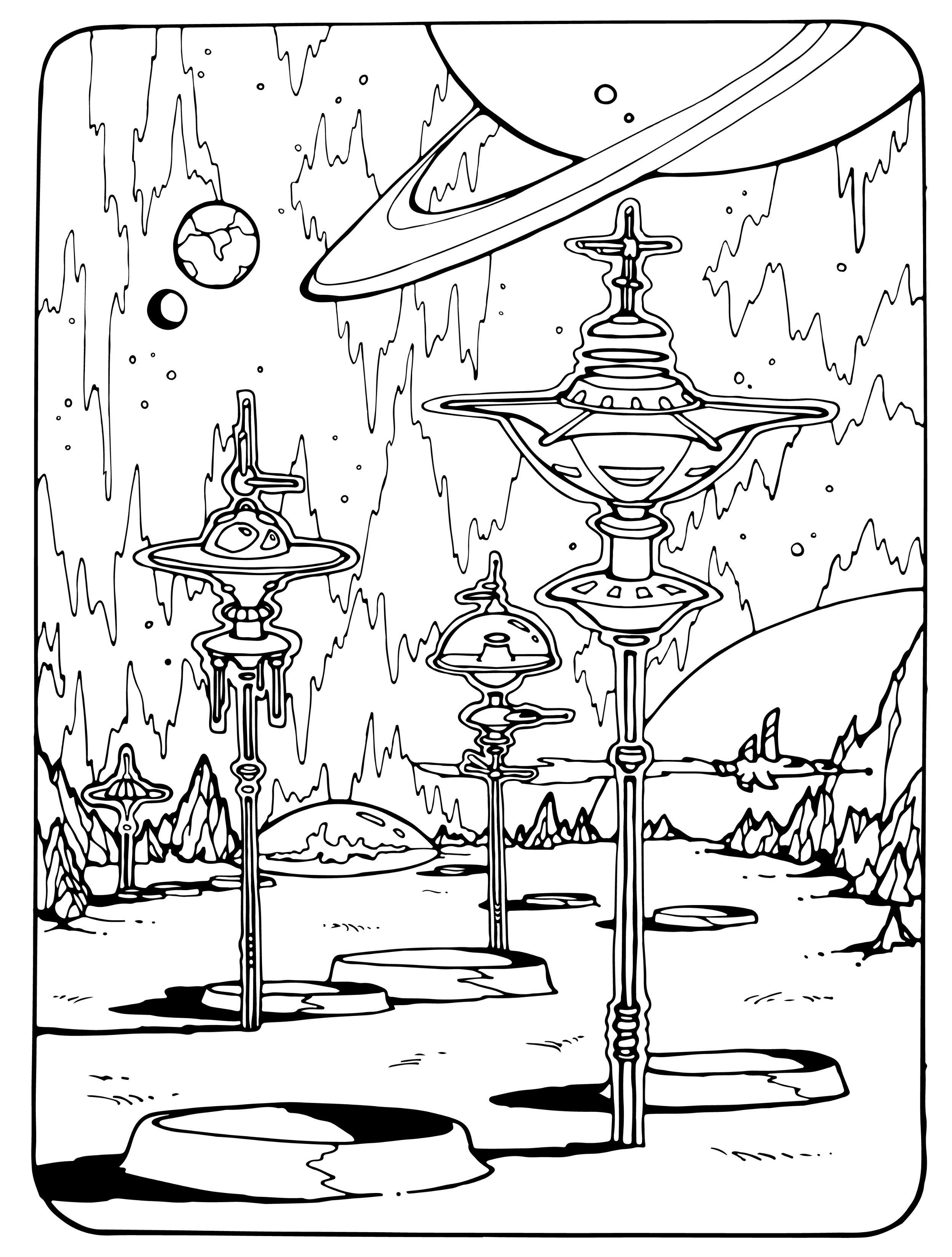 Absurdly whimsical adult loring pages space loring pages unirn loring pages loring pages