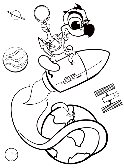 Hunter coloring pages community college