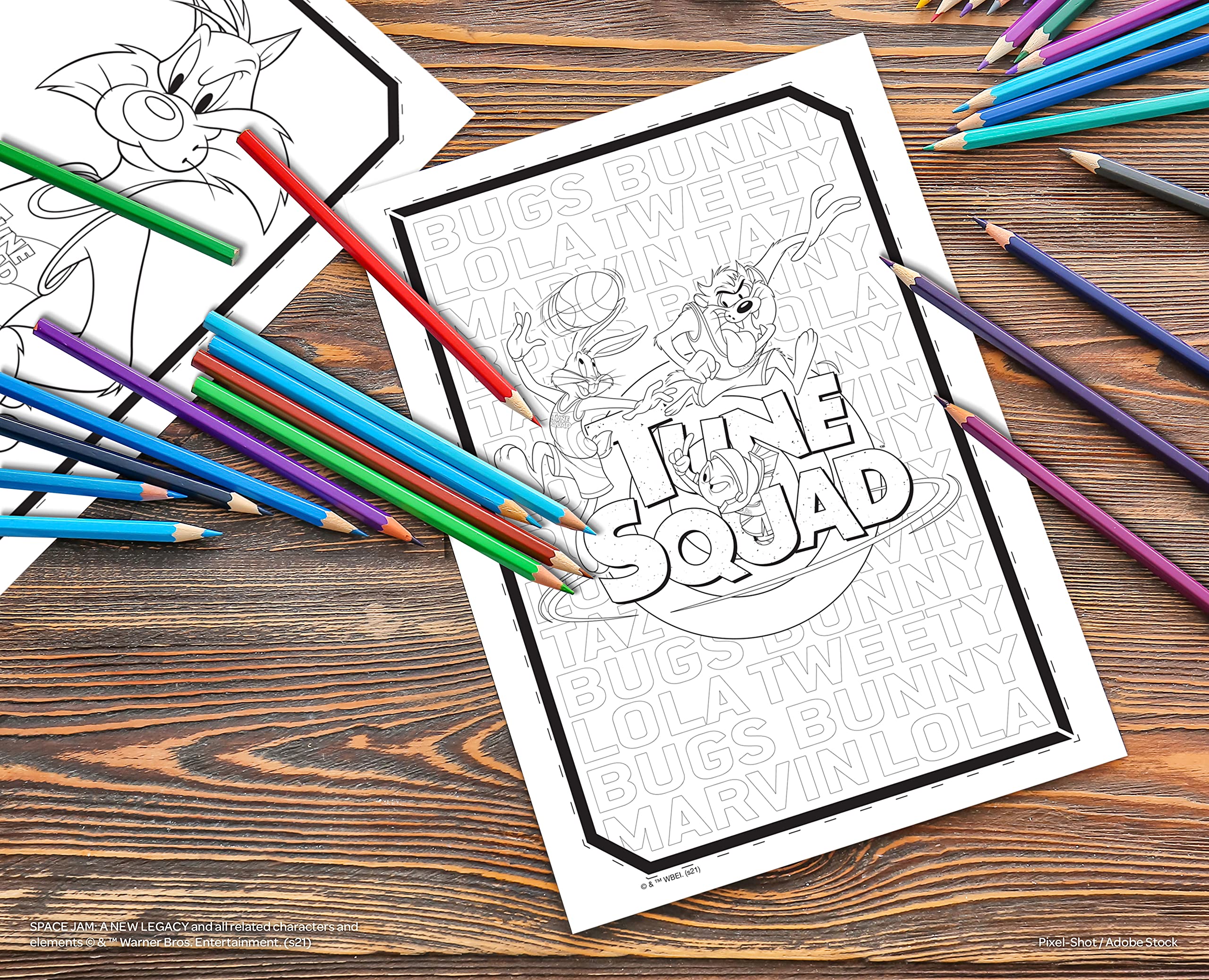 Bendon space jam a new legacy page coloring and activity book with temporary tattoos looney tunes toys games