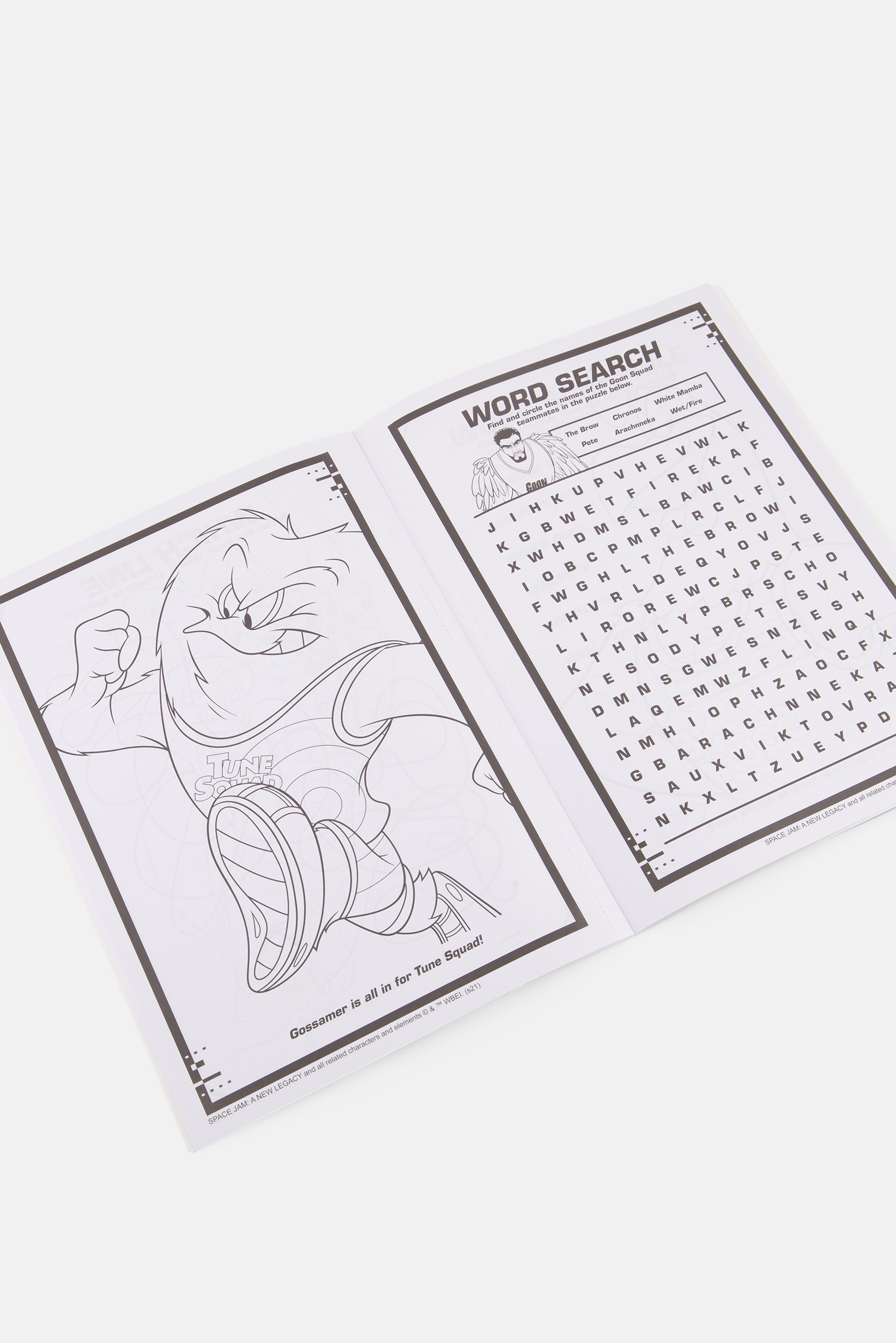 Buy bendon space jam a new legacy coloring and activity book with tattoos blue bo online brands for less