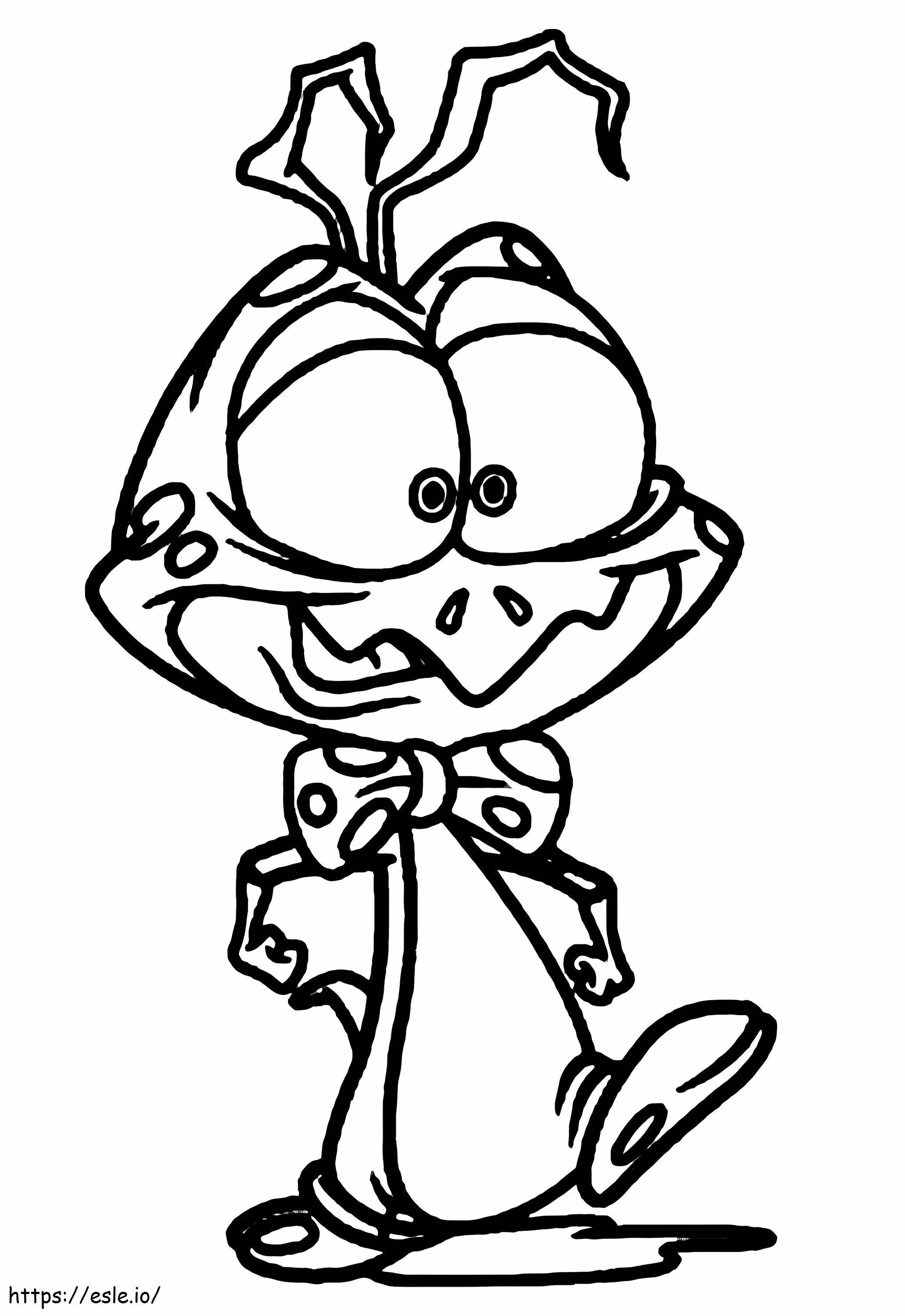 Nerdluck space jam coloring page