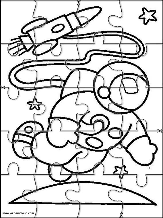 Printable jigsaw puzzles to cut out for kids space coloring pages puzzles for kids color puzzle printable activities for kids