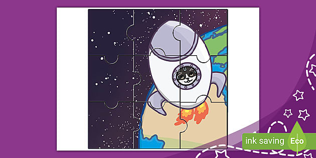 Space jigsaw puzzle parent home teaching support