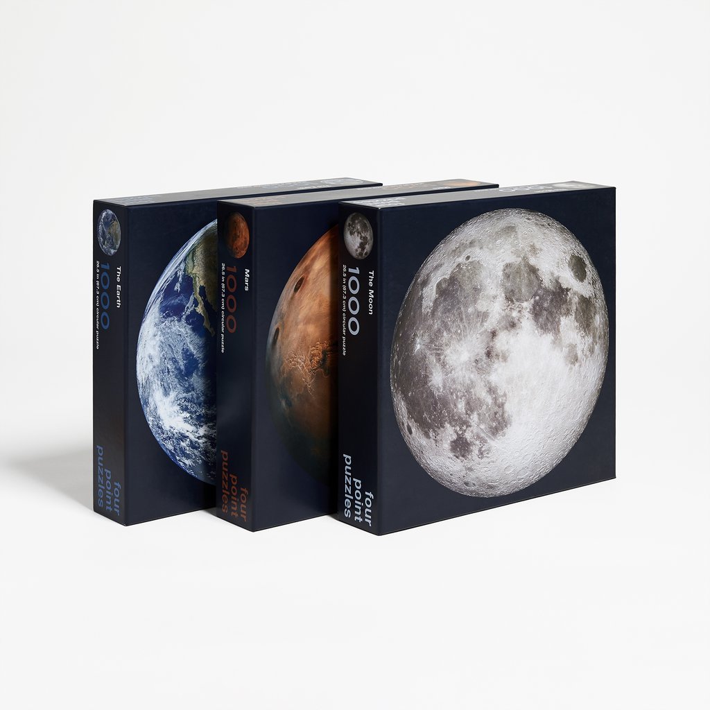 Planetary puzzle set