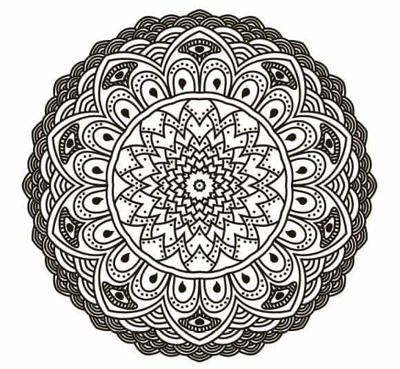 Free printable mandala coloring pages the mindful word