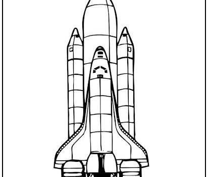 Tag space shuttle coloring page print it free