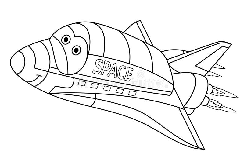 Kids drawing space shuttle stock illustrations â kids drawing space shuttle stock illustrations vectors clipart