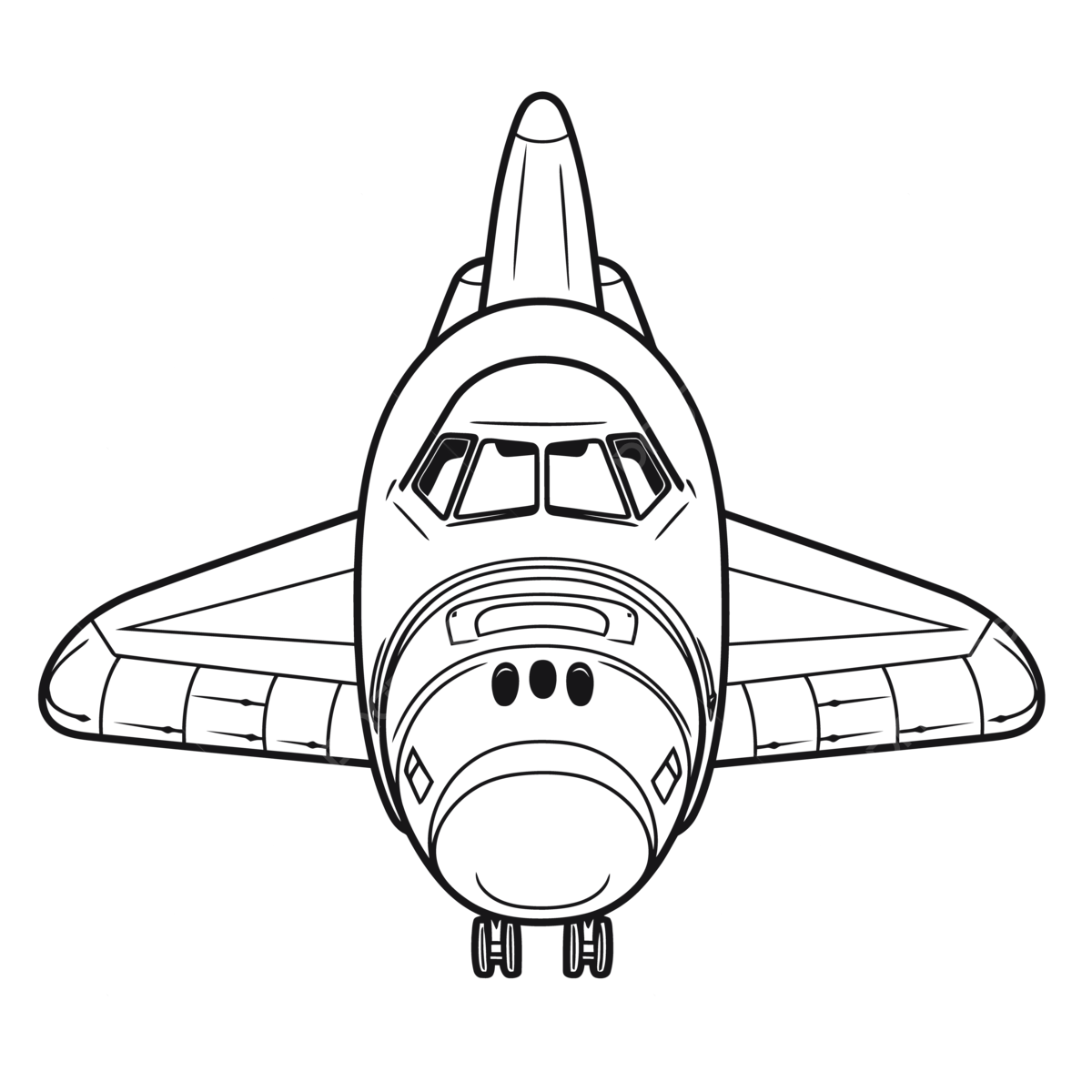 Space shuttle coloring page with an outline sketch drawing vector space shuttle drawing space shuttle outline space shuttle sketch png and vector with transparent background for free download