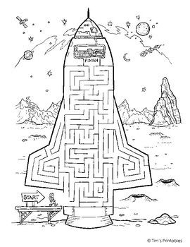 Spaceship maze