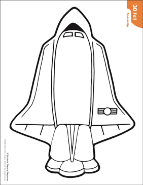 Spaceship pattern activities printable lesson plans and ideas