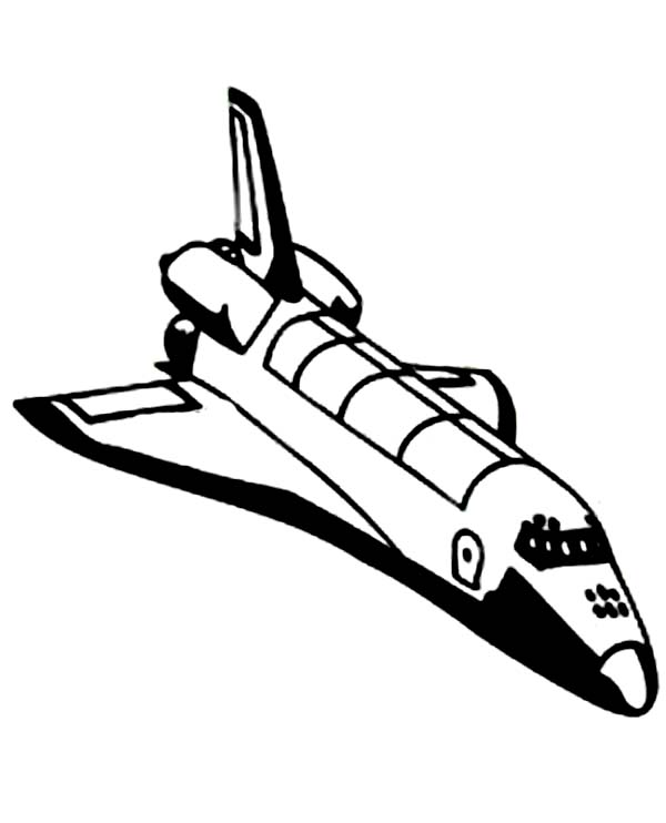 Spaceship transportation â free printable coloring pages