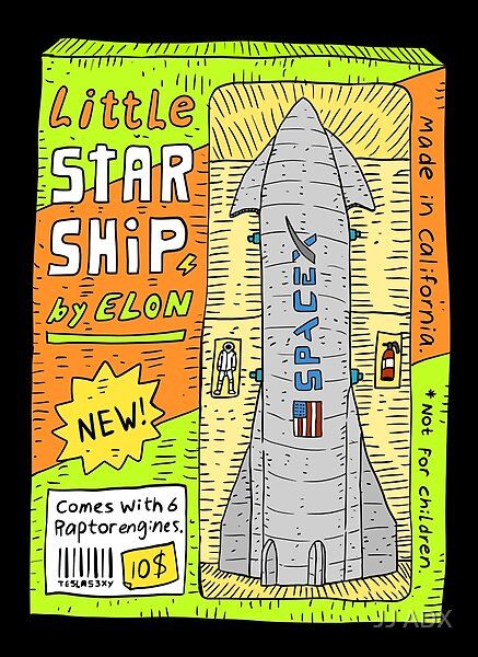A vintage toy rocket design of the spacex starship of elon musk toy rocket spacex spacex starship