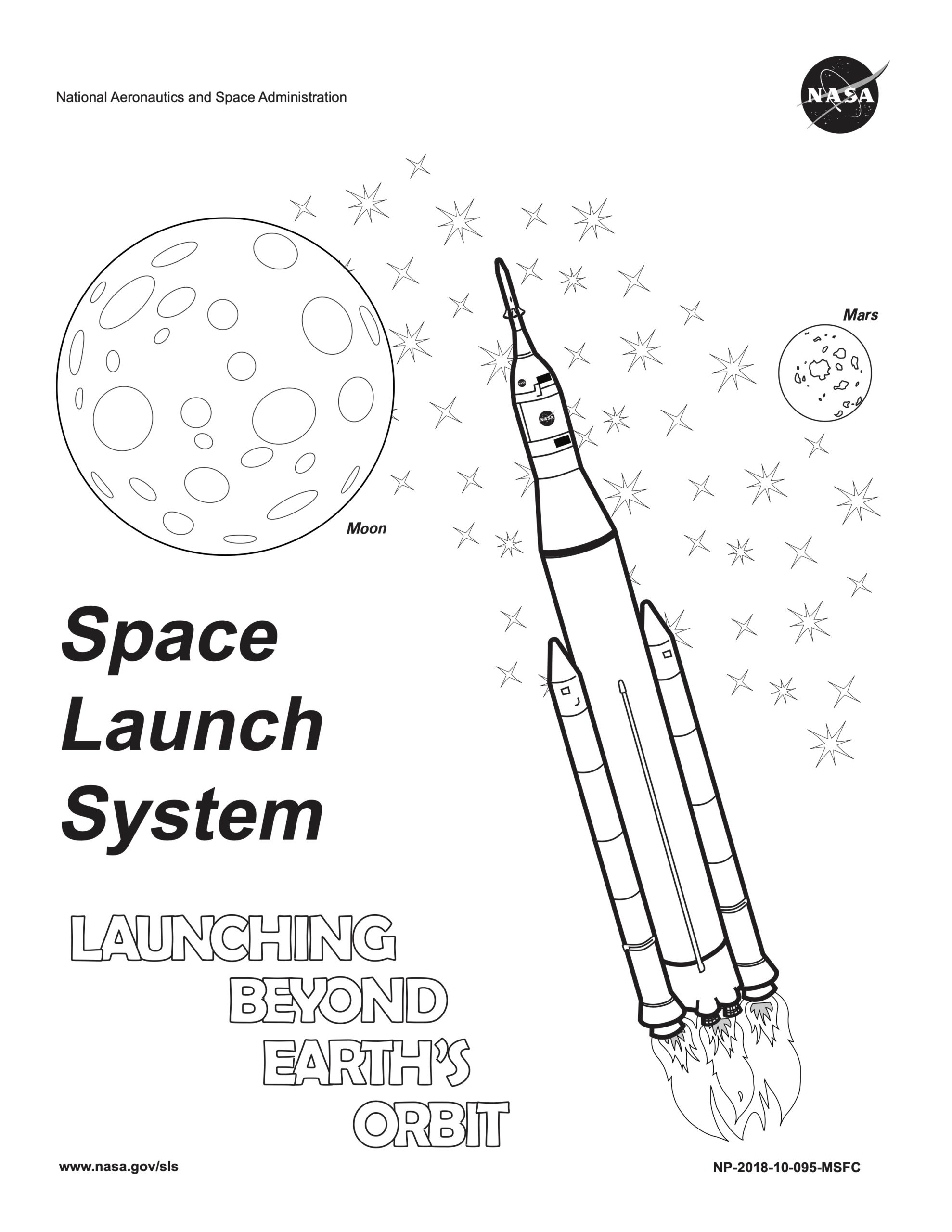 Stay busy with nasas artemis coloring and activity pages