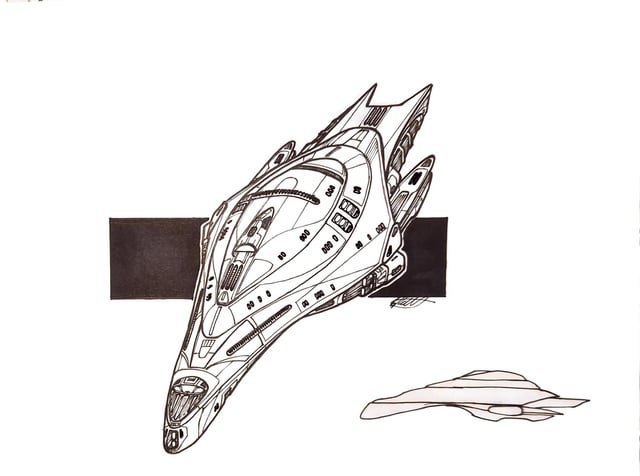Old drawings rspaceships