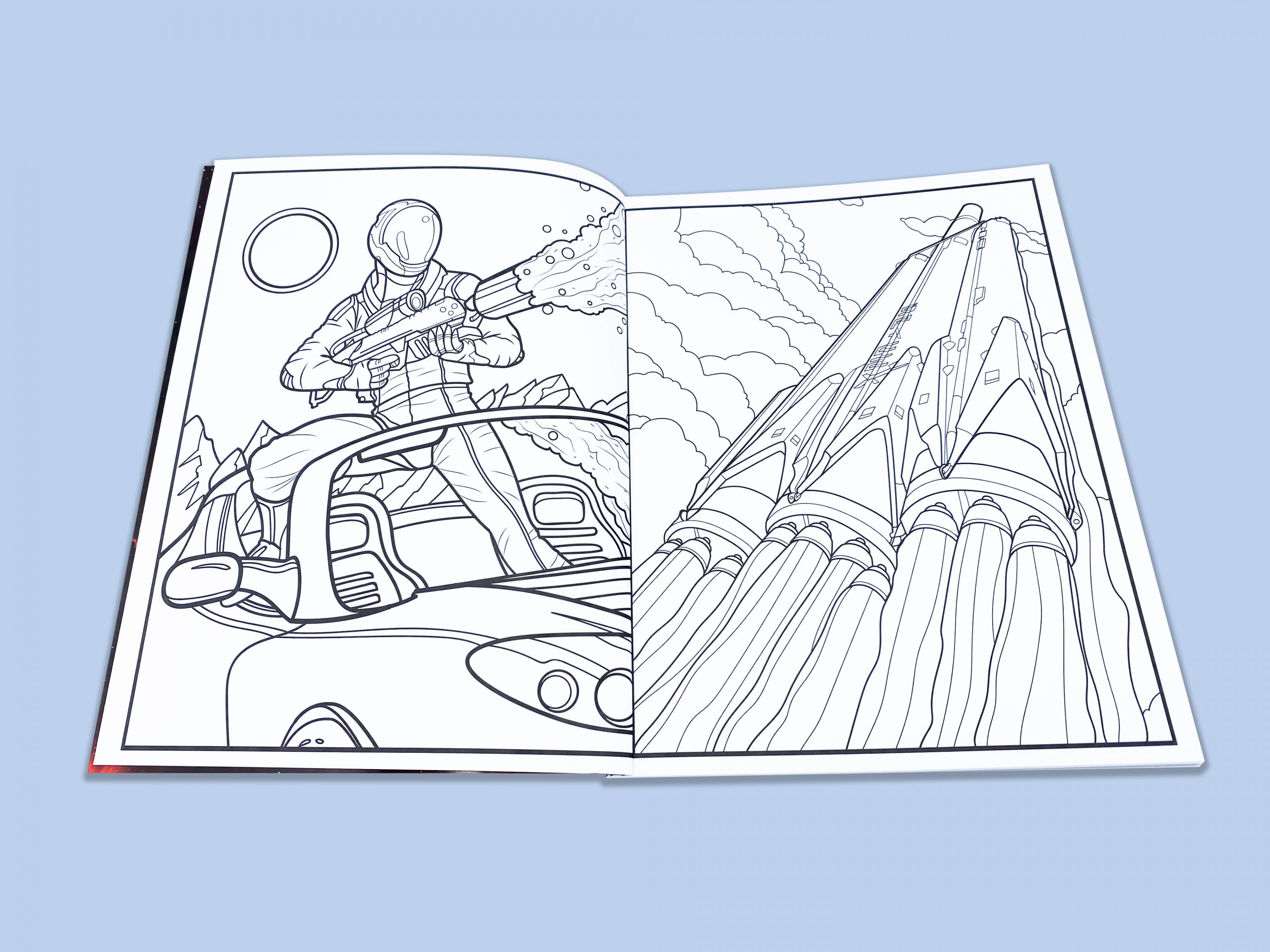 Page starman spacex coloring book â the adventures of starman
