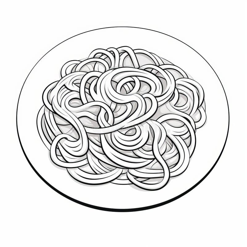 Kids spaghetti stock illustrations â kids spaghetti stock illustrations vectors clipart