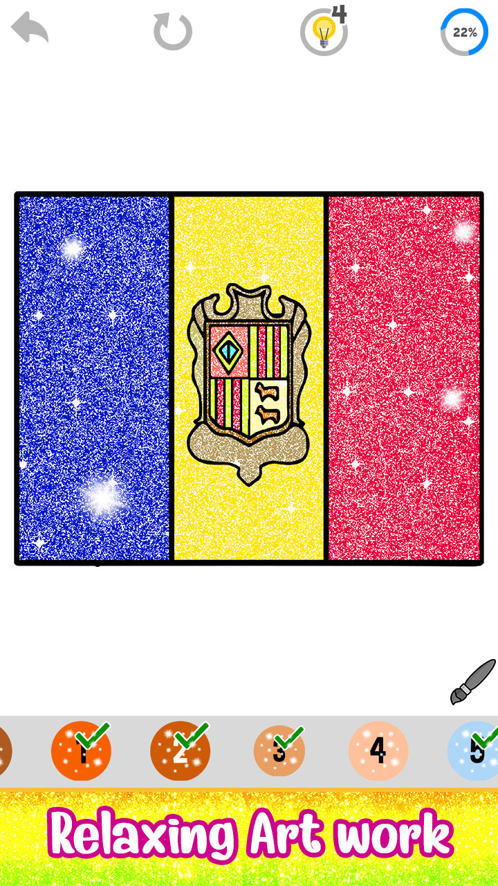 Flags lor by number