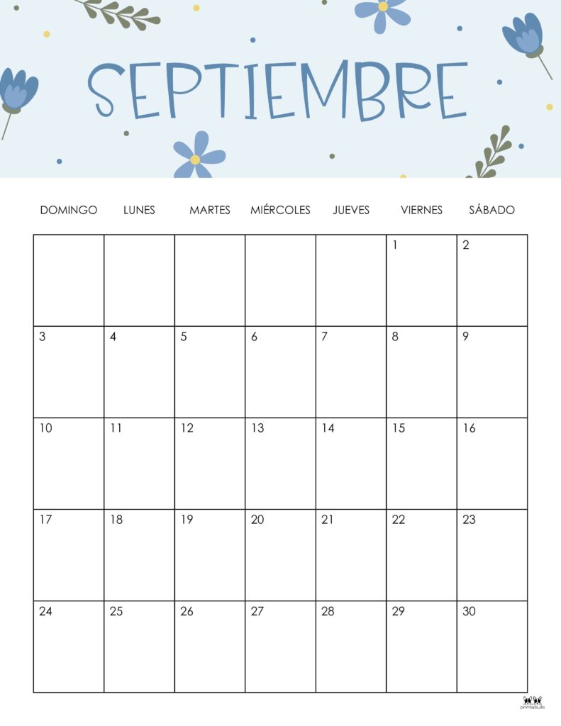September calendars