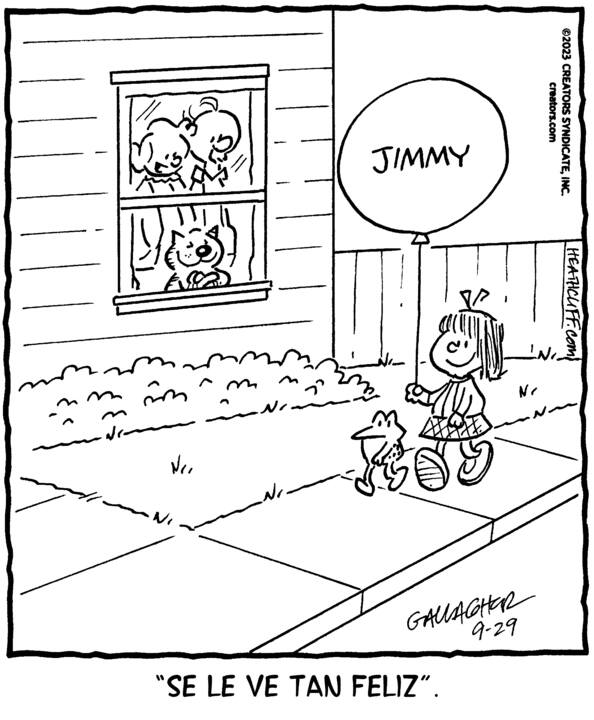 Heathcliff spanish for sep by peter gallagher syndicate
