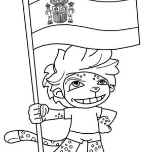 Spain coloring pages printable for free download