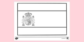 Ks spain colouring sheets language games and activities