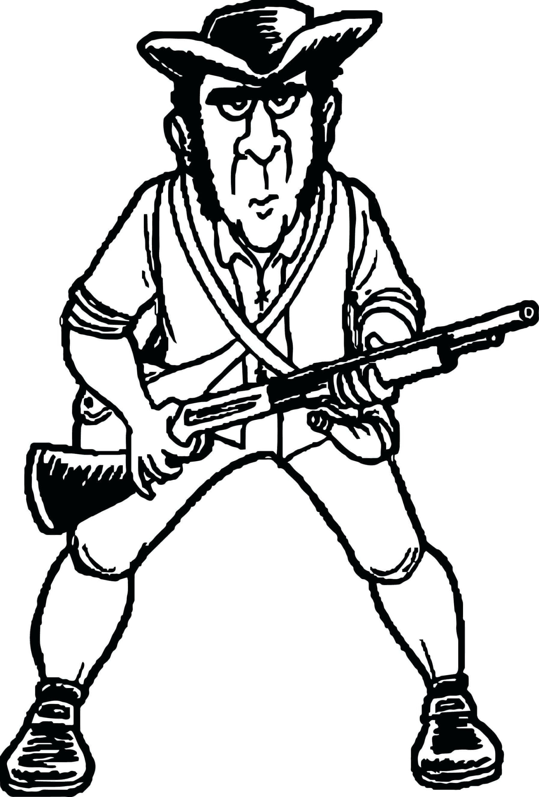 Soldier coloring pages