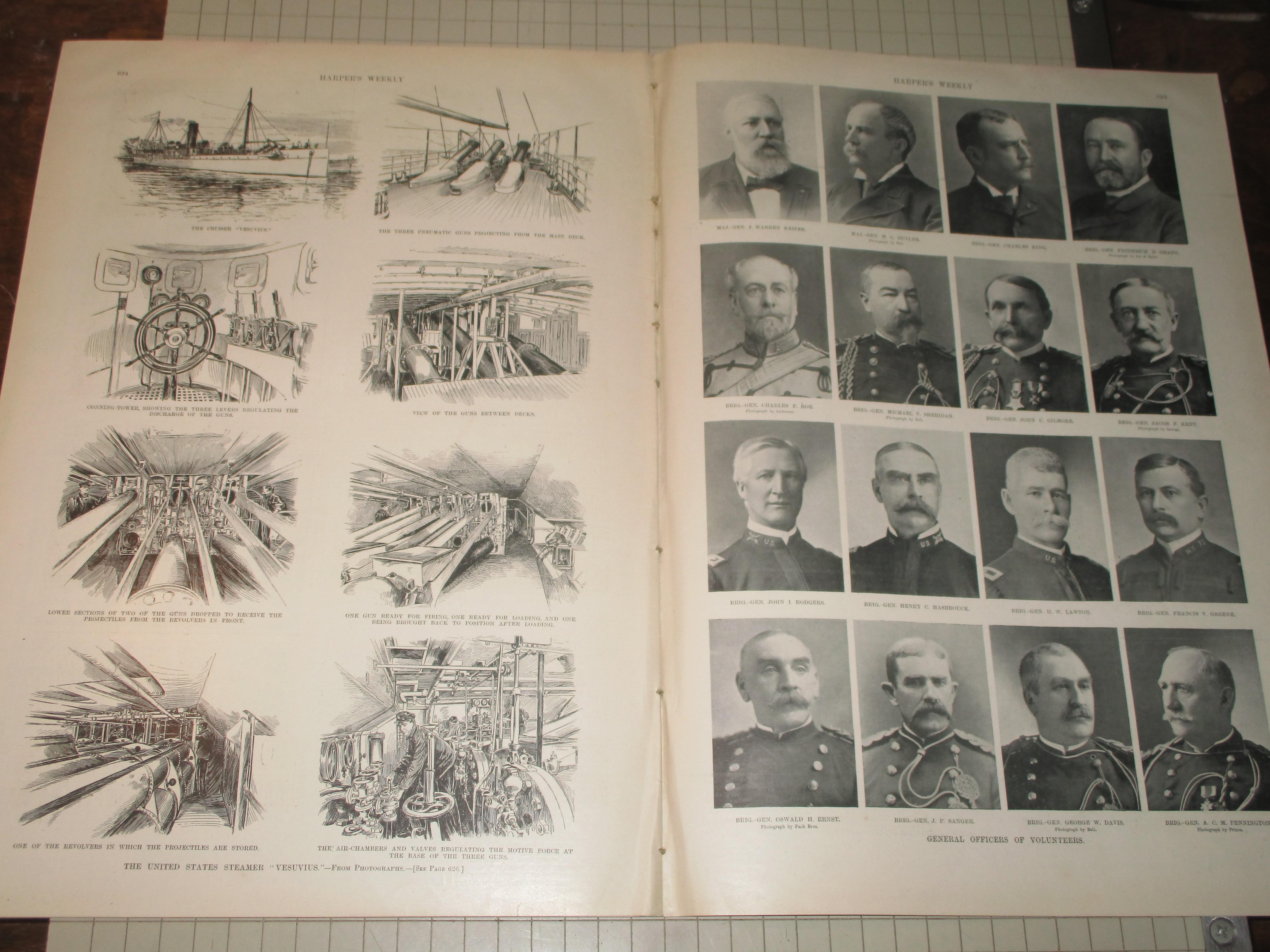 Harpers weekly spanish american war