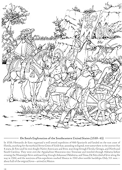 Picture the past the exploration of north america historical colorg book picture the past historical colorg books copeland peter f books