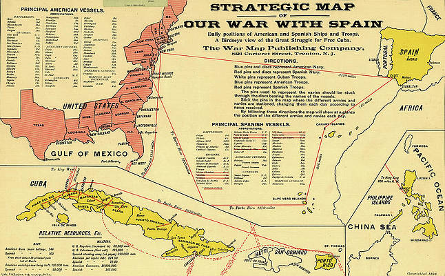 Spanish american war drawings for sale