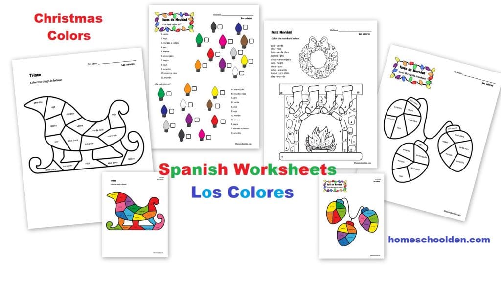 Spanish worksheets