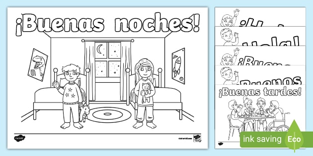Beginner spanish greetings