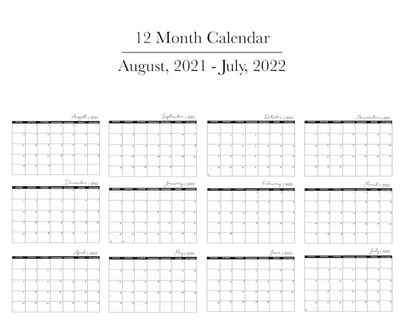 Month calendar