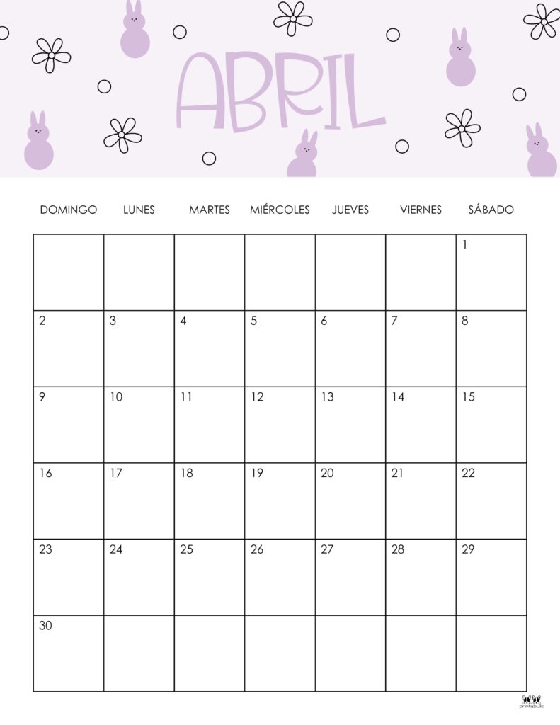 April calendars