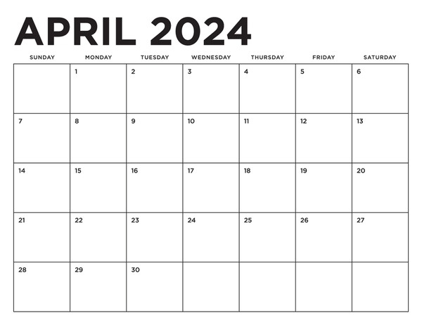 Blank month calendar royalty
