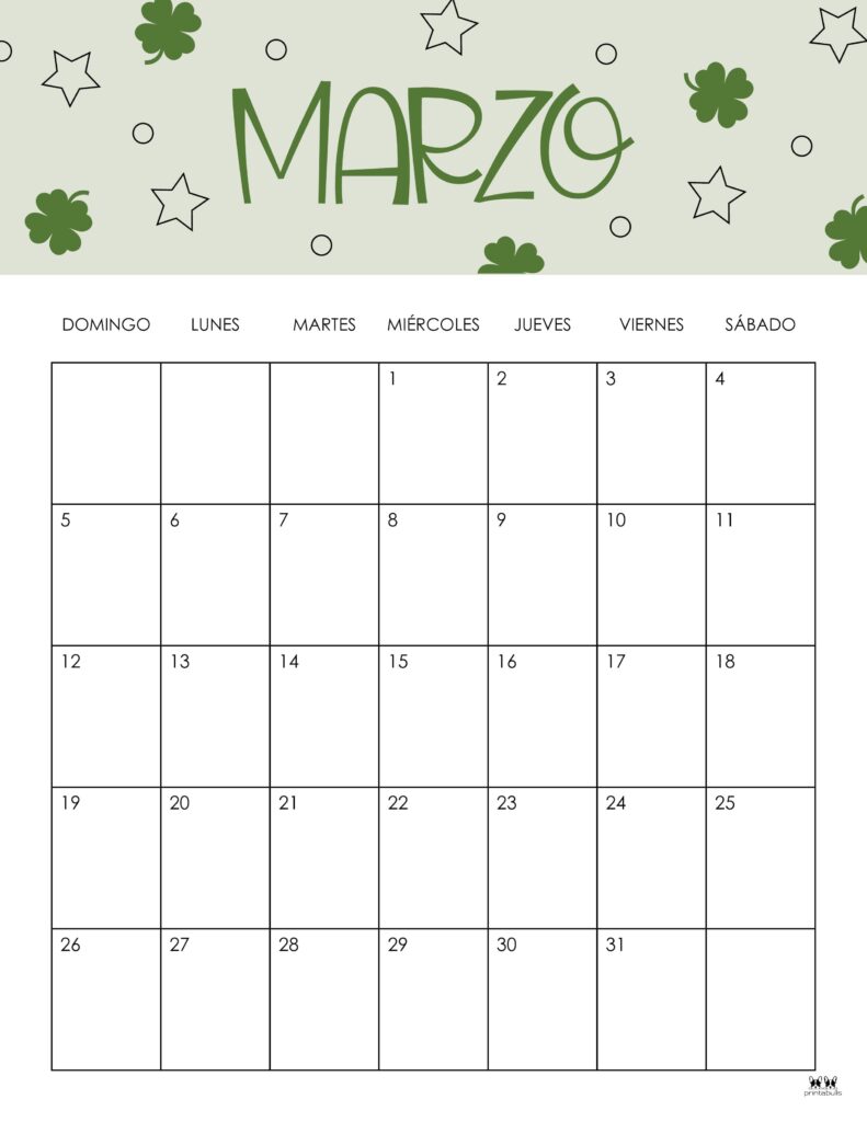 March calendars