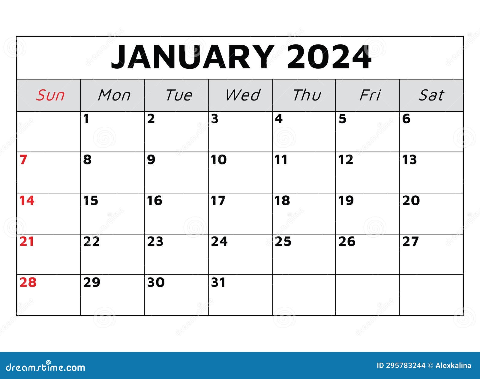 Calendar january stock illustrations â calendar january stock illustrations vectors clipart
