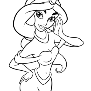 Jasmine coloring pages printable for free download