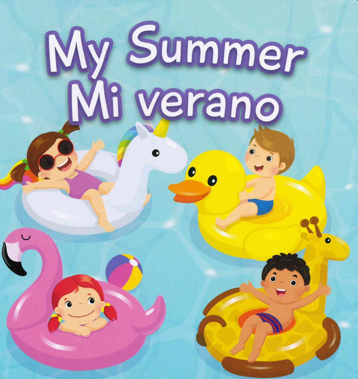 My summer spanishenglish board book