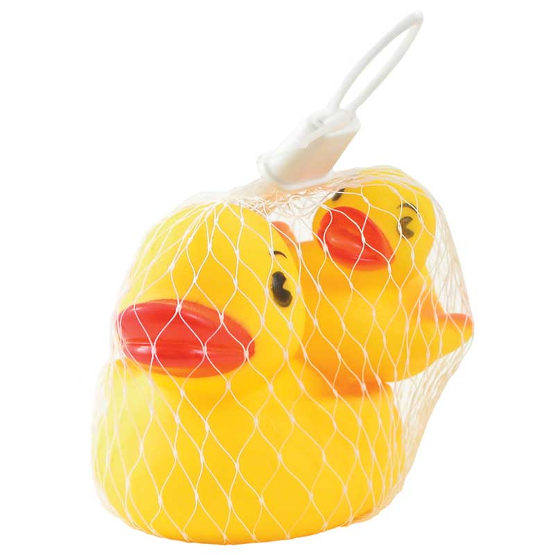 Rubber duck bath toys