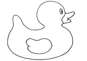 Rubber duck coloring pages free coloring pages