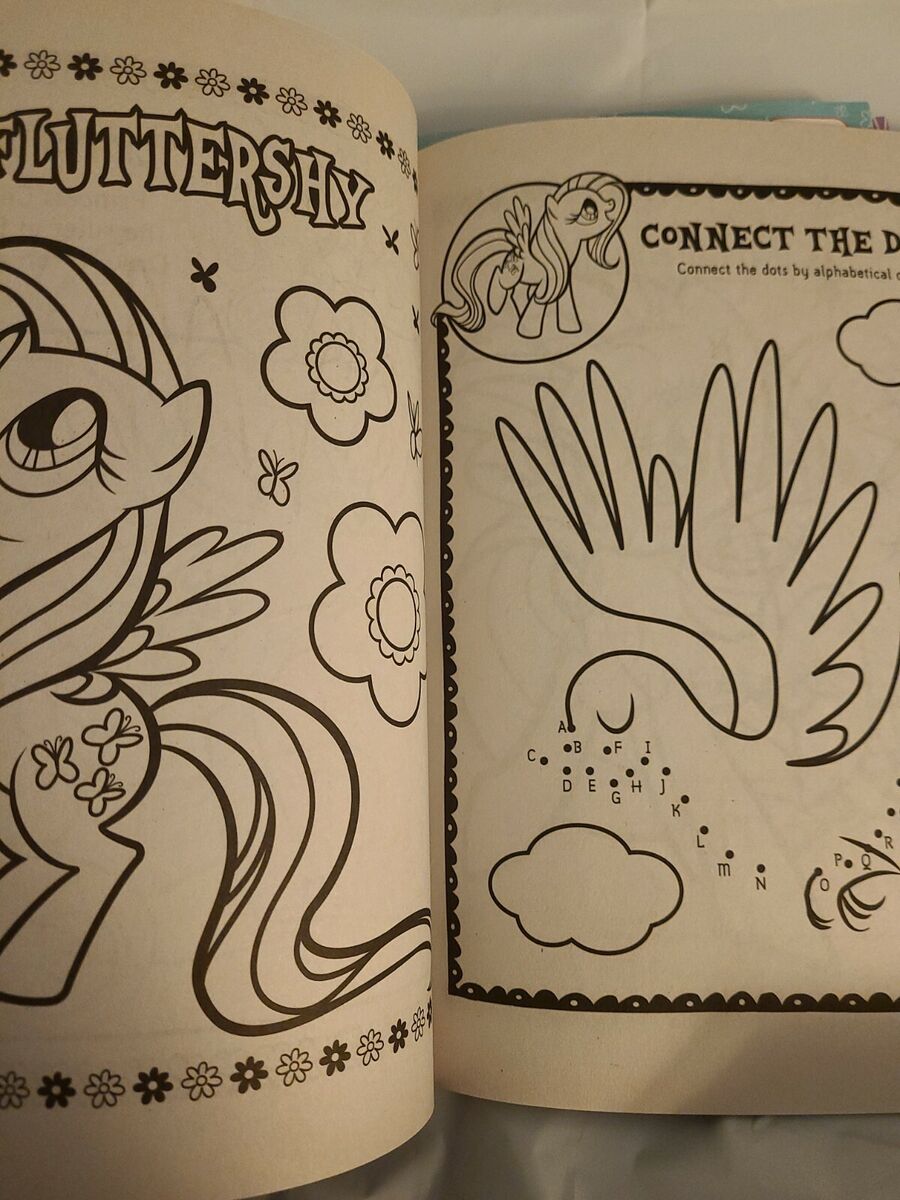 My little pony pinkie pie twilight sparkle coloring activity book x pg